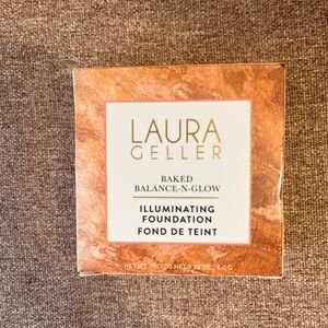 Laura Geller Baked Balance-N-Glow Foundation - Warm Brown and Cream